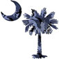 Blue Camouflage Palmetto T-Shirts and Gifts