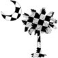 Checkered Flag Palmetto T-Shirts and Gifts