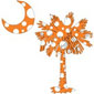 Orange Polka Dot Palmetto T-Shirts and Gifts